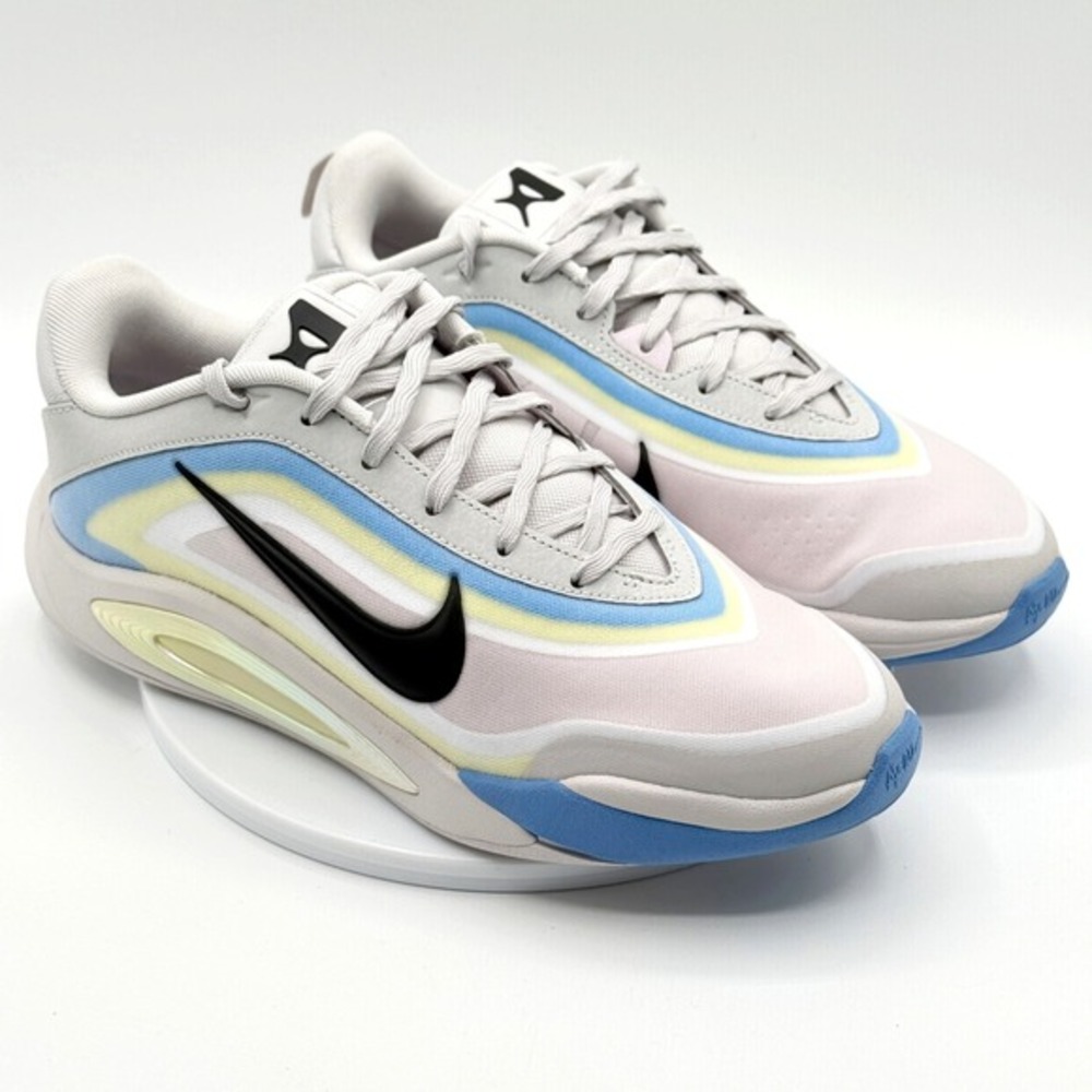 Nike‎ A'ja Wilson A'One Basketball Shoes GS Kids Size 6.5 Grey/Blue, New